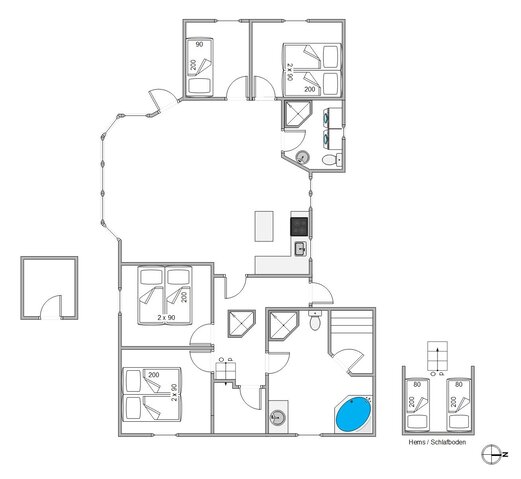 Sommerhus 82113 på Kap Farvel 2, Kongsmark, Rømø - Billede #5