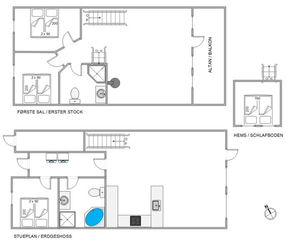 Sommerhus 82165 på Havnebyvej 61F, Kongsmark, Rømø - Billede #13