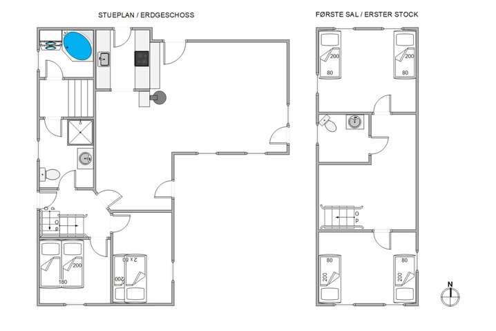 Sommerhus 82175 på Småfolksvej 55, Kongsmark, Rømø - Billede #13