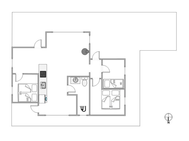 Sommerhus 82234 på Råbjergvej 1, Kongsmark, Rømø - Billede #13