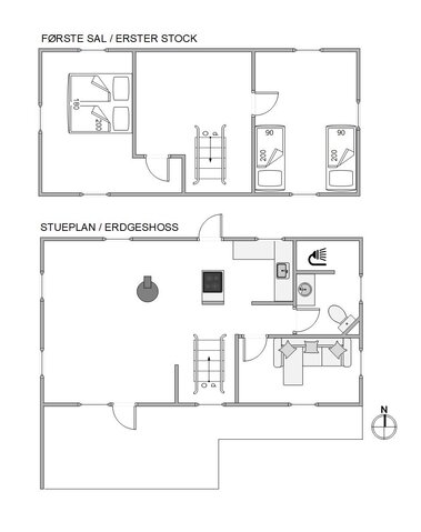 Sommerhus 82239 på Narssagsvej 9, Kongsmark, Rømø - Billede #5