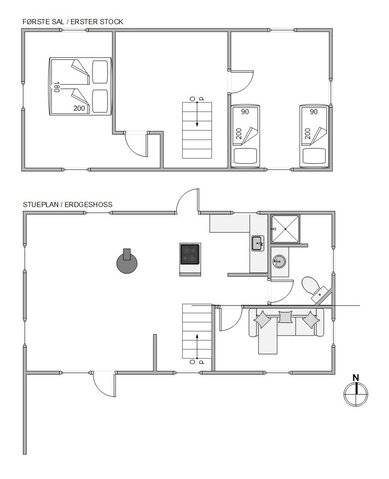 Sommerhus 82239 på Narssagsvej 9, Kongsmark, Rømø - Billede #5
