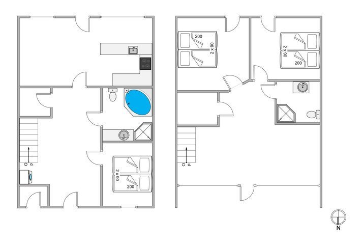 Ferienhaus 82283 in Havnebyvej 57B, Kongsmark, Rømø - Bild #13