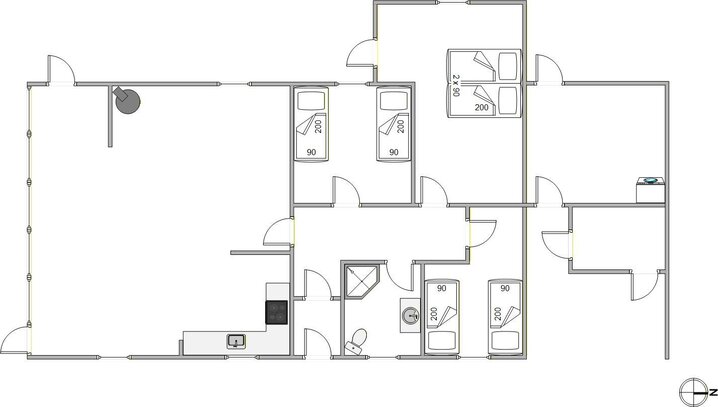 Sommerhus 82286 på Gl Skolevej 9, Kongsmark, Rømø - Billede #13