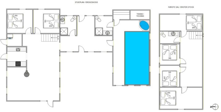 Ferienhaus 82302 in Mylius Erichsensvej 13, Kongsmark, Rømø - Bild #13
