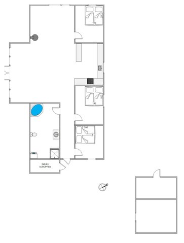 Ferienhaus 82325 in Julianehåb 3, Kongsmark, Rømø - Bild #13