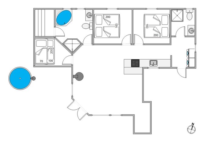 Ferienhaus 83009 in Lakolk 178, Lakolk, Rømø - Bild #5