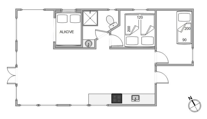 Ferienhaus 83052 in Langlivej 6, Lakolk, Rømø - Bild #13