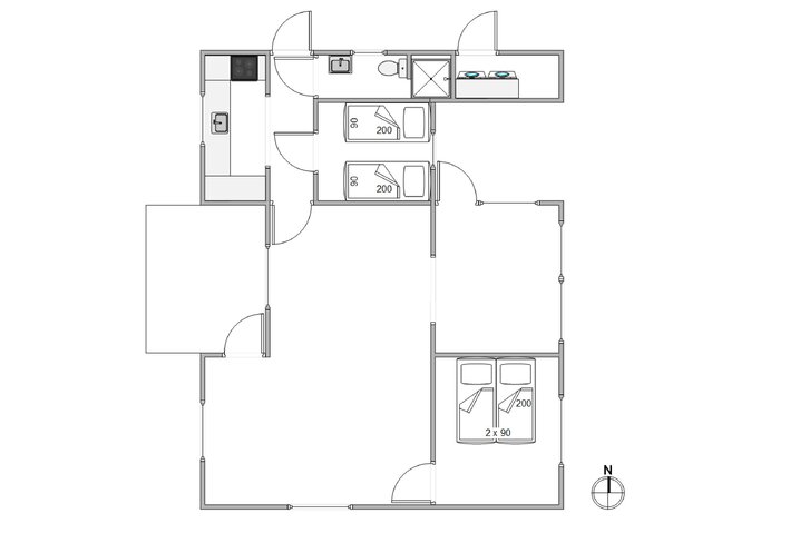 Ferienhaus 83110 in Lakolk 89, Lakolk, Rømø - Bild #13