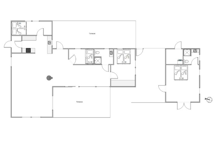 Sommerhus 83112 på Lakolk 300, Lakolk, Rømø - Billede #13