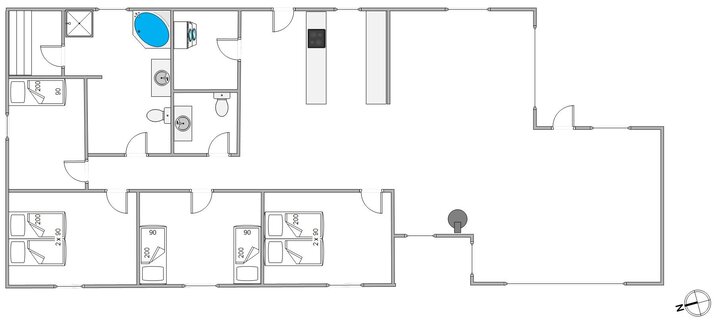 Sommerhus 83150 på Lakolk 170, Lakolk, Rømø - Billede #13