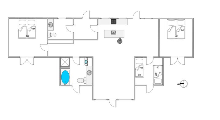Ferienhaus 83159 in Lakolk 272, Lakolk, Rømø - Bild #13