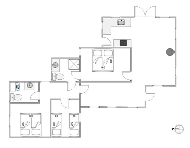 Ferienhaus 83204 in Lakolk 36, Lakolk, Rømø - Bild #13