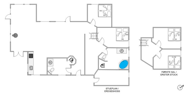 Sommerhus 83210 på Lakolk 222, Lakolk, Rømø - Billede #13