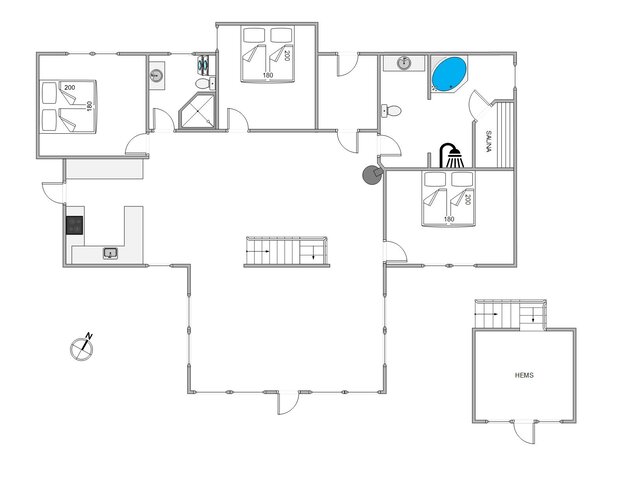 Ferienhaus 84004 in J Tagholmsvej 29D, Kromose, Rømø - Bild #13