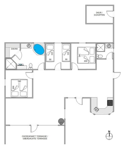 Ferienhaus 84015 in Kromosevej 19, Kromose, Rømø - Bild #13