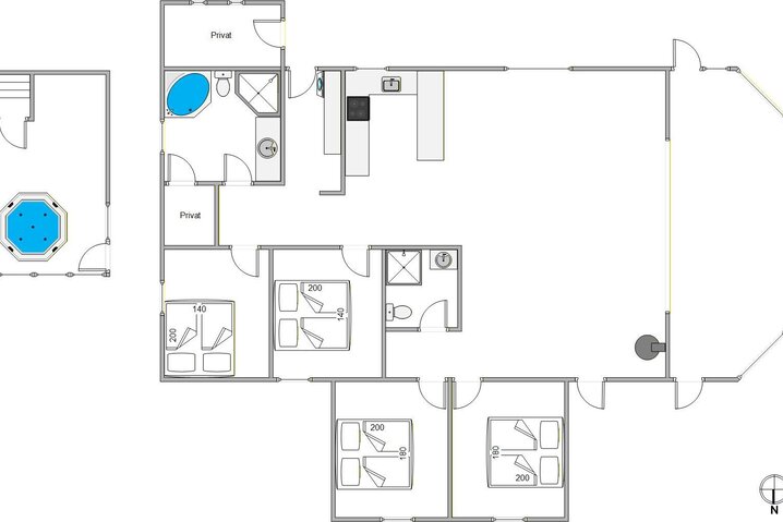 Sommerhus 84033 på Peder Jespersensvej 5, Kromose, Rømø - Billede #5