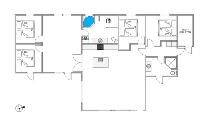 Ferienhaus 84060 in Chresten Krommes Vej 10, Kromose, Rømø - Bild #13