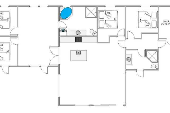 Ferienhaus 84060 in Chresten Krommes Vej 10, Kromose, Rømø - Bild #5