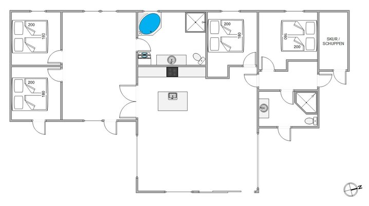 Ferienhaus 84060 in Chresten Krommes Vej 10, Kromose, Rømø - Bild #5