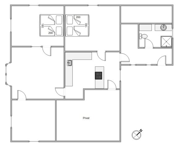 Sommerhus 84164 på Kromosevej 16, Kromose, Rømø - Billede #13