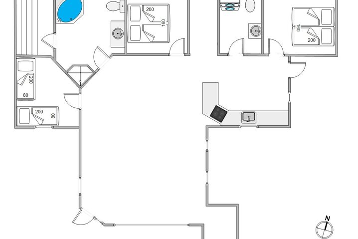 Sommerhus 84193 på Kromosevej 8, Kromose, Rømø - Billede #5