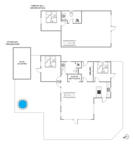 Ferienhaus 84218 in Chresten Krommes Vej 14, Kromose, Rømø - Bild #13