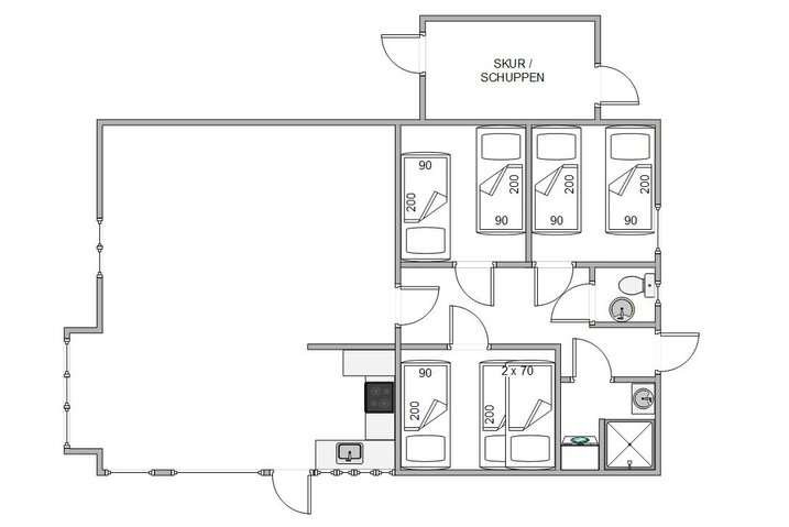 Ferienhaus 84313 in Kromosevej 30, Kromose - Bild #5