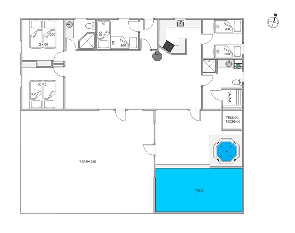 Sommerhus 85135 på A Hveyselsvej 4, Vesterhede, Rømø - Billede #13