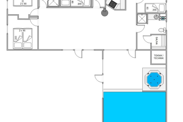 Ferienhaus 85135 in A Hveyselsvej 4, Vesterhede, Rømø - Bild #5