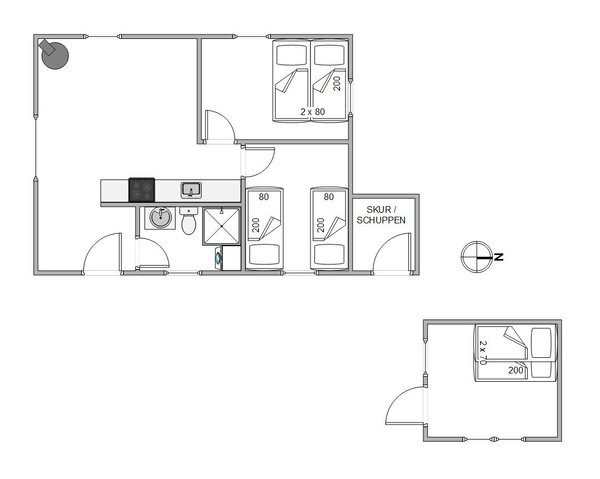 Ferienhaus 86071 in P Mærsk Møllers Vej 4, Havneby, Rømø - Bild #13