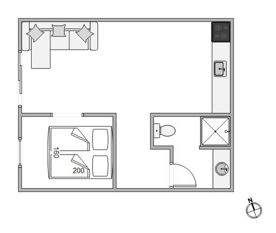 Ferienhaus 86131 in Vestergade 3E st., lejl./Whg. 61, Havneby, Rømø - Bild #13