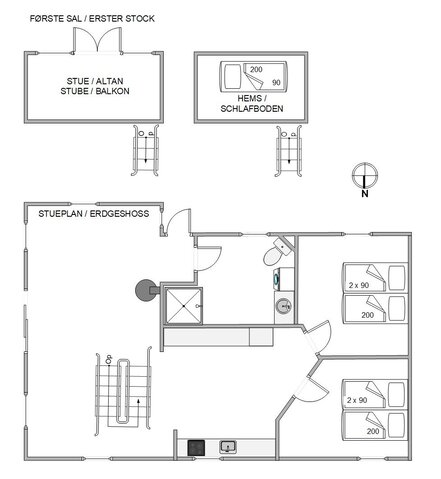 Sommerhus 86152 på Nørre Frankel 59A, Havneby, Rømø - Billede #13