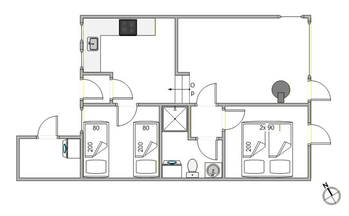 Ferienhaus 86155 in Lyngvejen 71A, Havneby, Rømø - Bild #13