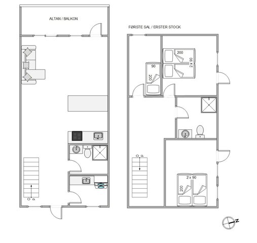 Ferienhaus 86156 in Nordre Havnevej 60, Havneby, Rømø - Bild #13