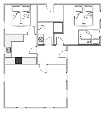 Ferienhaus 86180 in Lyngvejen 55, Havneby, Rømø - Bild #13