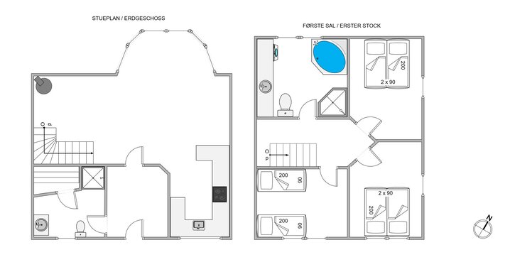 Sommerhus 86258 på Sønder Frankel 18, Havneby, Rømø - Billede #13