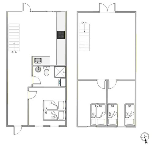 Holiday home 86289 at Feriecenter Rim,Vestergade 237 D, lejl 62, Havneby, Rømø - Picture #13