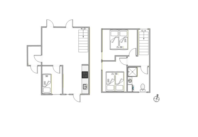 Ferienhaus 86295 in Feriecenter Rim,Vestergade 229A, Hus/Haus 206, Havneby, Rømø - Bild #13