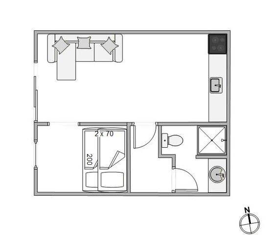 Sommerhus 86335 på Vestergade 3E, 67 st, Havneby, Rømø - Billede #13