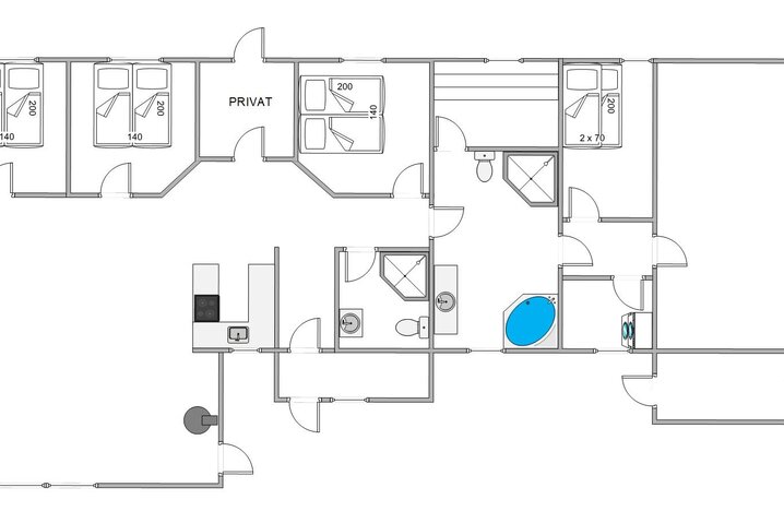 Ferienhaus 87095 in Sneppen 9, Sønderstrand, Rømø - Bild #5