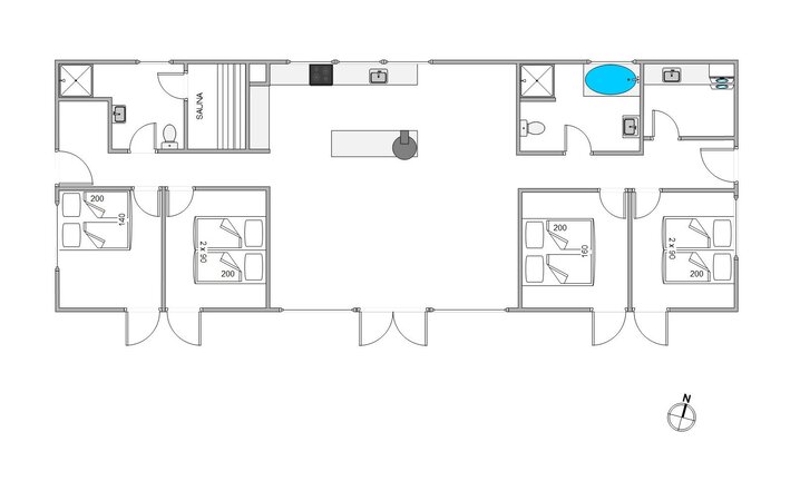 Sommerhus 87098 på Vestergårdsvej 7, Sønderstrand, Rømø - Billede #13