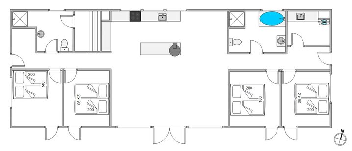 Ferienhaus 87098 in Vestergårdsvej 7, Sønderstrand, Rømø - Bild #5