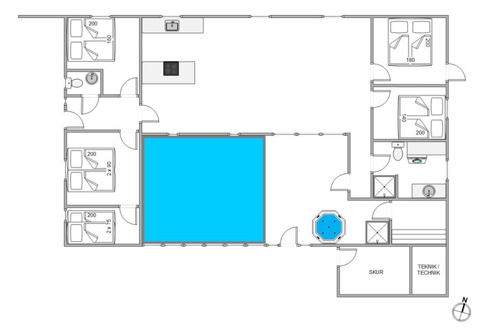 Sommerhus 87119 på Sandløberen 1, Sønderstrand, Rømø - Billede #13