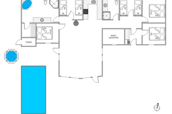 Ferienhaus 87127 in Rylen 2, Sønderstrand, Rømø - Bild #5