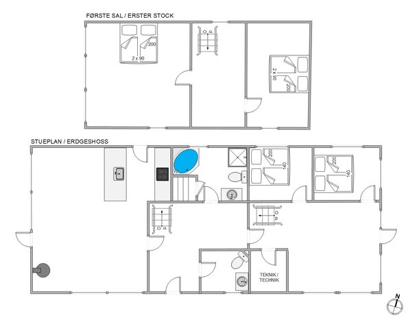 Ferienhaus 87211 in Sneppen 14, Sønderstrand, Rømø - Bild #13