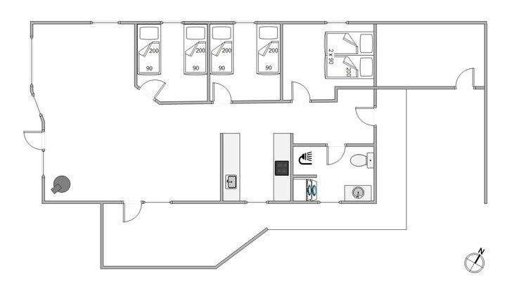 Sommerhus 87240 på Sønderstrandvej 28, Sønderstrand, Rømø - Billede #13