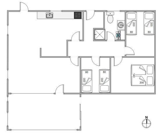 Ferienhaus 87257 in Sønderbyvej 29, Sønderstrand, Rømø - Bild #13