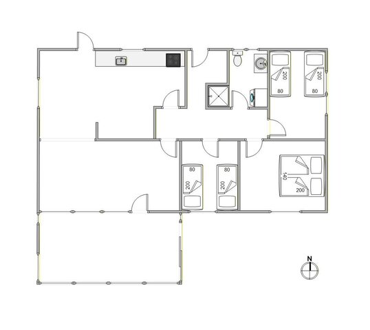 Ferienhaus 87257 in Sønderbyvej 29, Sønderstrand, Rømø - Bild #13