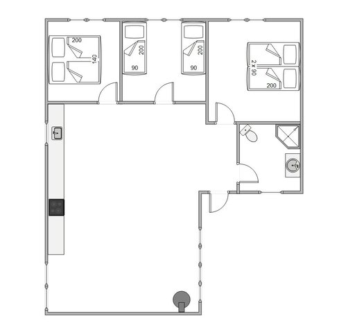 Ferienhaus 87322 in Skovskaden 4, Landsende, Rømø - Bild #13
